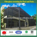 Fiberglass Screening for Pool and Patio enclosures